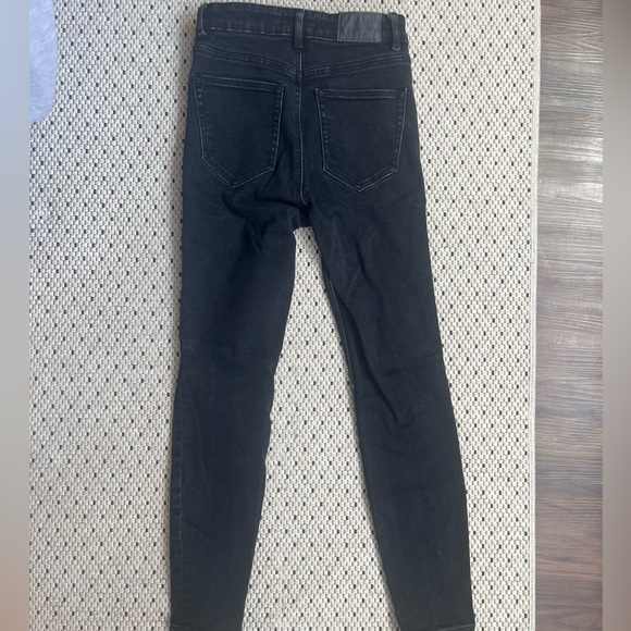 Zara Black Skinny Jeans Size 4 - Picture 3 of 3